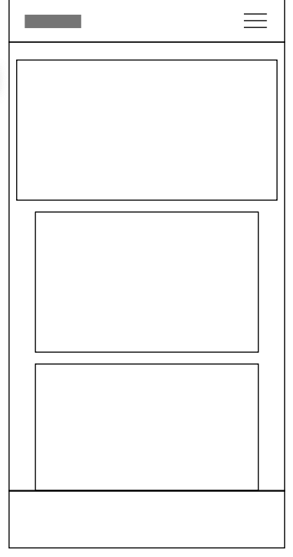 Wireframe móvil